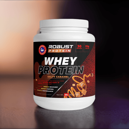 Whey Protein (Salty Caramel Flavour) - Robust Protein