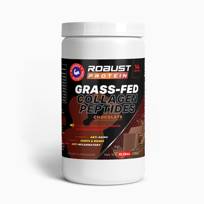Grass-Fed Collagen Peptides Powder (Chocolate) - Robust Protein