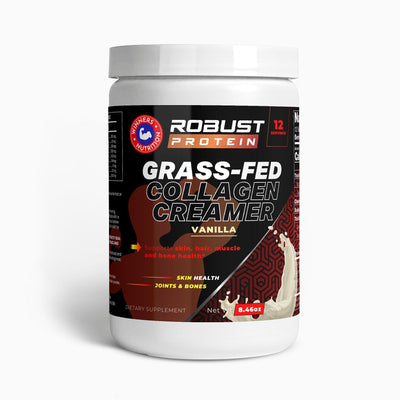 Grass-Fed Collagen Creamer (Vanilla) - Robust Protein