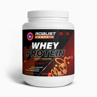 Whey Protein (Salty Caramel Flavour) - Robust Protein