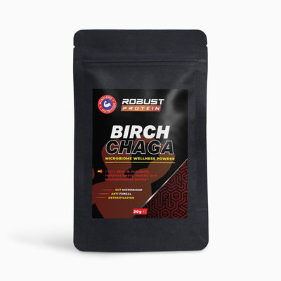 Birch Chaga Microbiome Wellness Capsules - Robust Protein