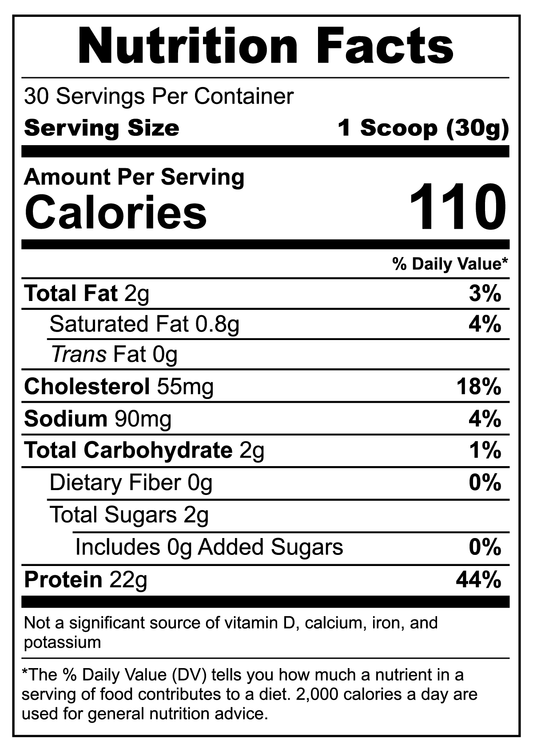 Whey Protein (Chocolate Flavour) - Robust Protein