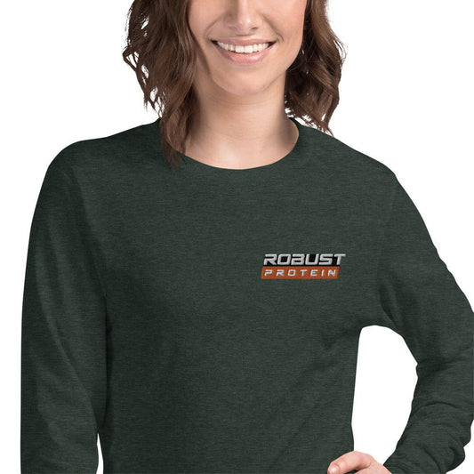 Athletic Style Unisex Long Sleeve Tee - Robust Protein